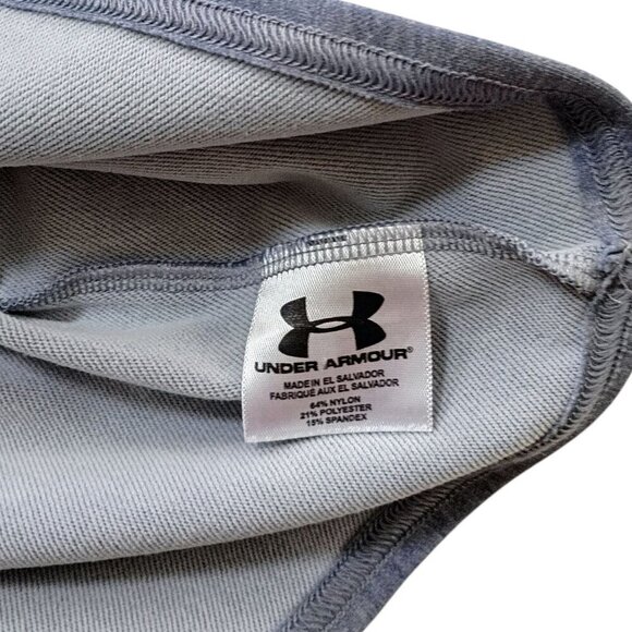 Under Armour Women’s L Fitted Mock Neck Compression Long Sleeve Grey Shirt - Picture 9 of 11